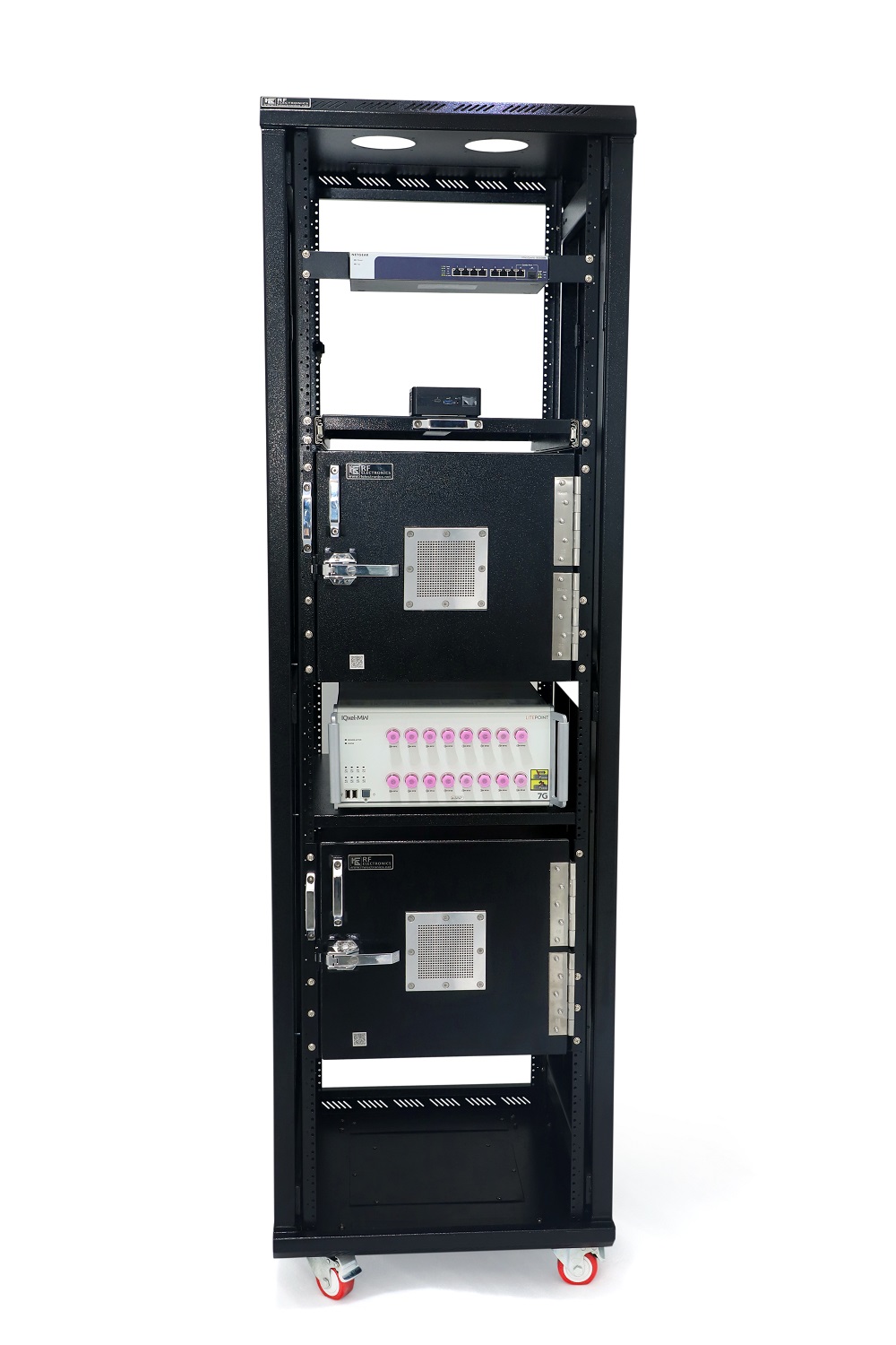 Full Turn Key RF Test Rack | RF Test Bed | RF Shield Box